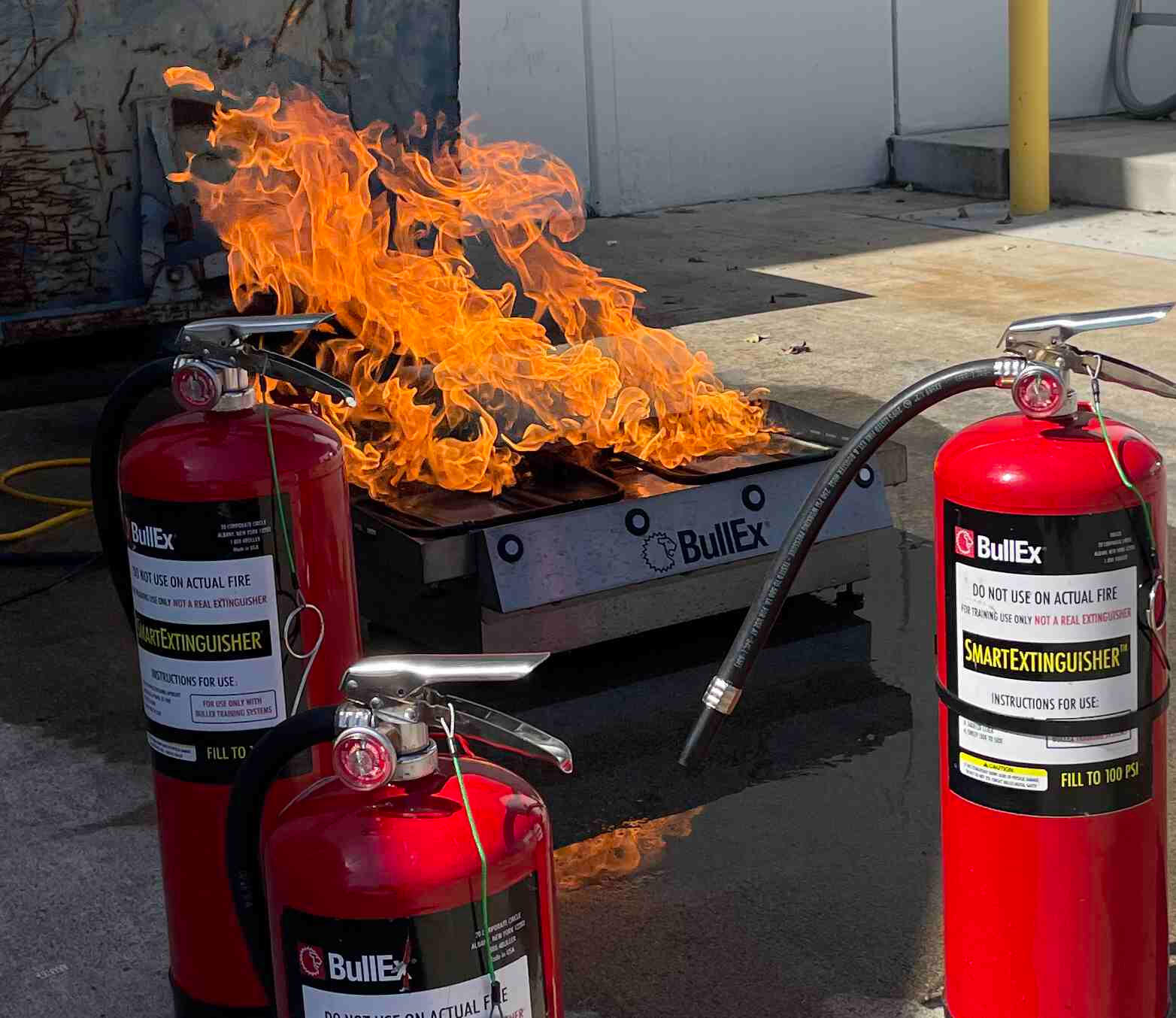 CAL-OSHA compliant Fire Extinguisher Training provided by Friday Night Lights EMS