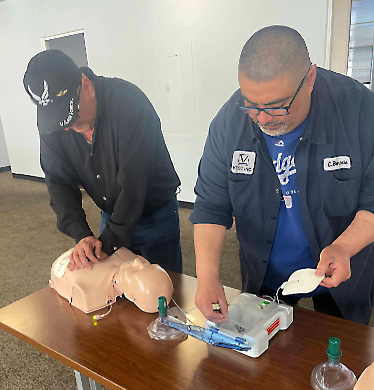 CPR AED training and First Aid certification classes by an American Heart Association Certified instructor, Sergio Casanova. Get trained with Friday Night Lights EMS in-person classes