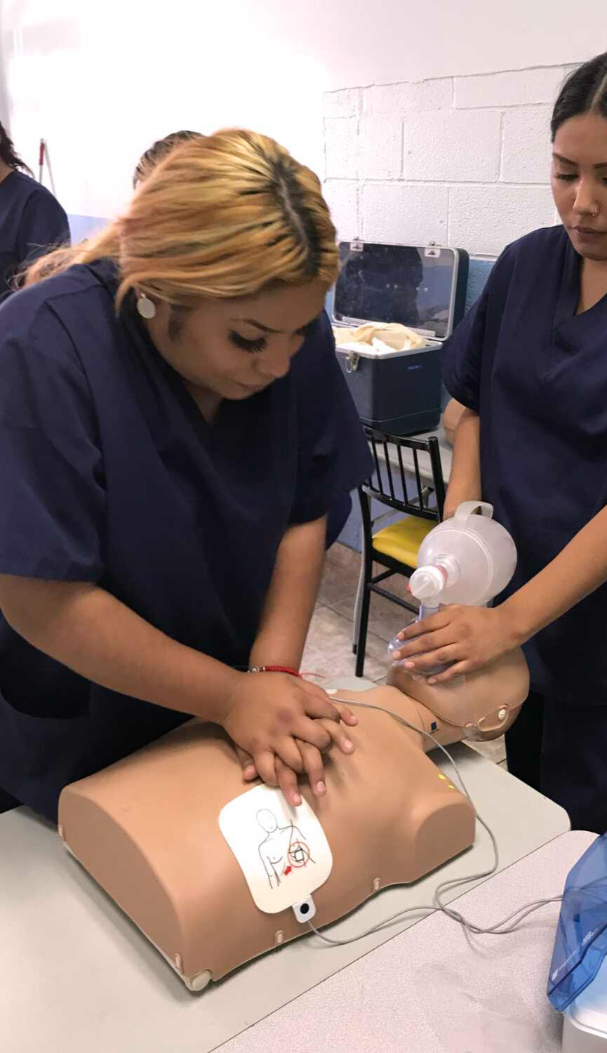 Basic Life Support BLS training and certification by an AHA American Heart Association Certified instructor provided by Friday Night Lights EMS